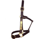 Hamag Halters Full / Brown Hamag Thoroughbred Halter Custom with two Name Plates