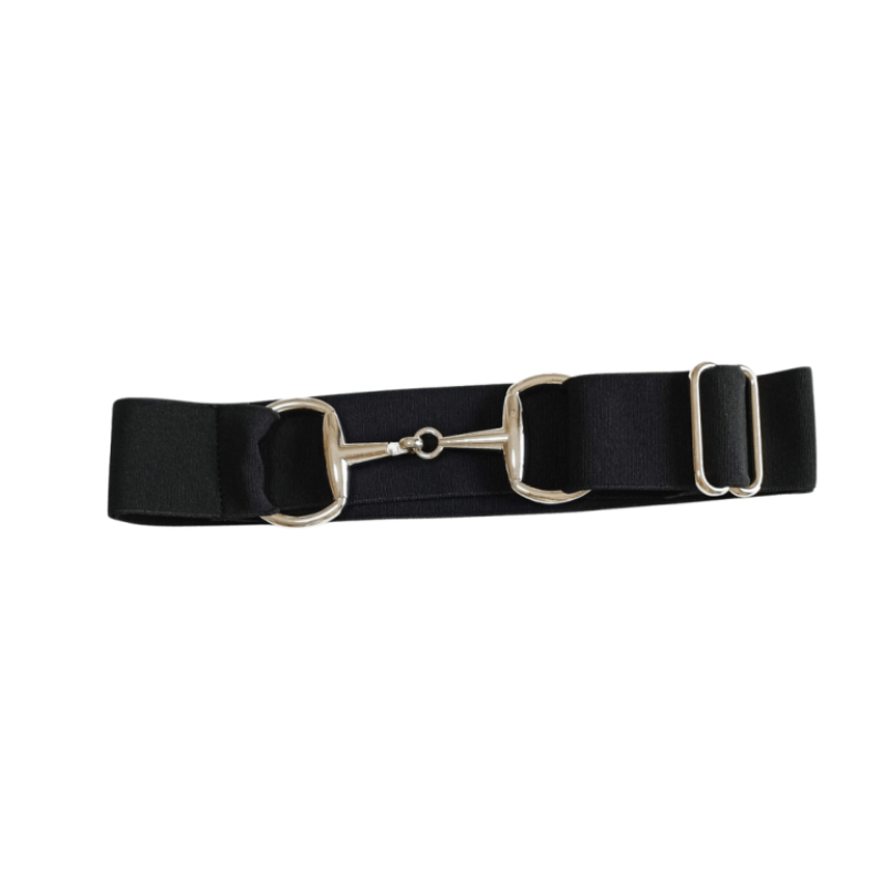 Hampton and Harlow Equestrian Womens Belts Black Hampton & Harlow Equestrian Snaffle Belt (HHEBBELT)