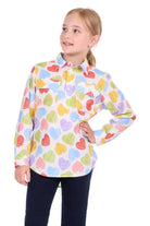 Hard Slog Kids Shirts 04 / Multi Hard Slog Shirt Girls Polly 1/2 Button