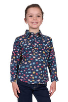 Hard Slog Kids Shirts 04 / Navy Hard Slog Shirt Kids Tori 1/2 Button