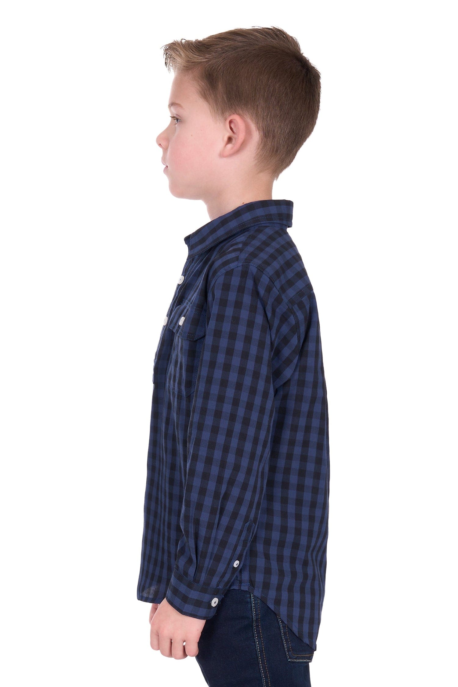 Hard Slog Kids Shirts Hard Slog Shirt Boys Nash Half-Button