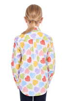 Hard Slog Kids Shirts Hard Slog Shirt Girls Polly 1/2 Button
