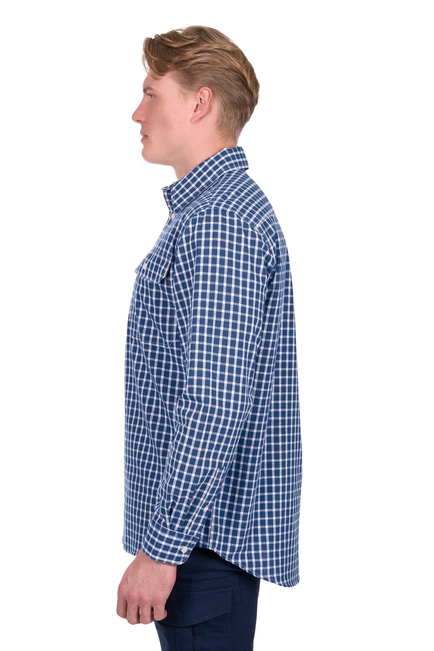 Hard Slog Mens Shirts Hard Slog Shirt Mens Alden Half-Button