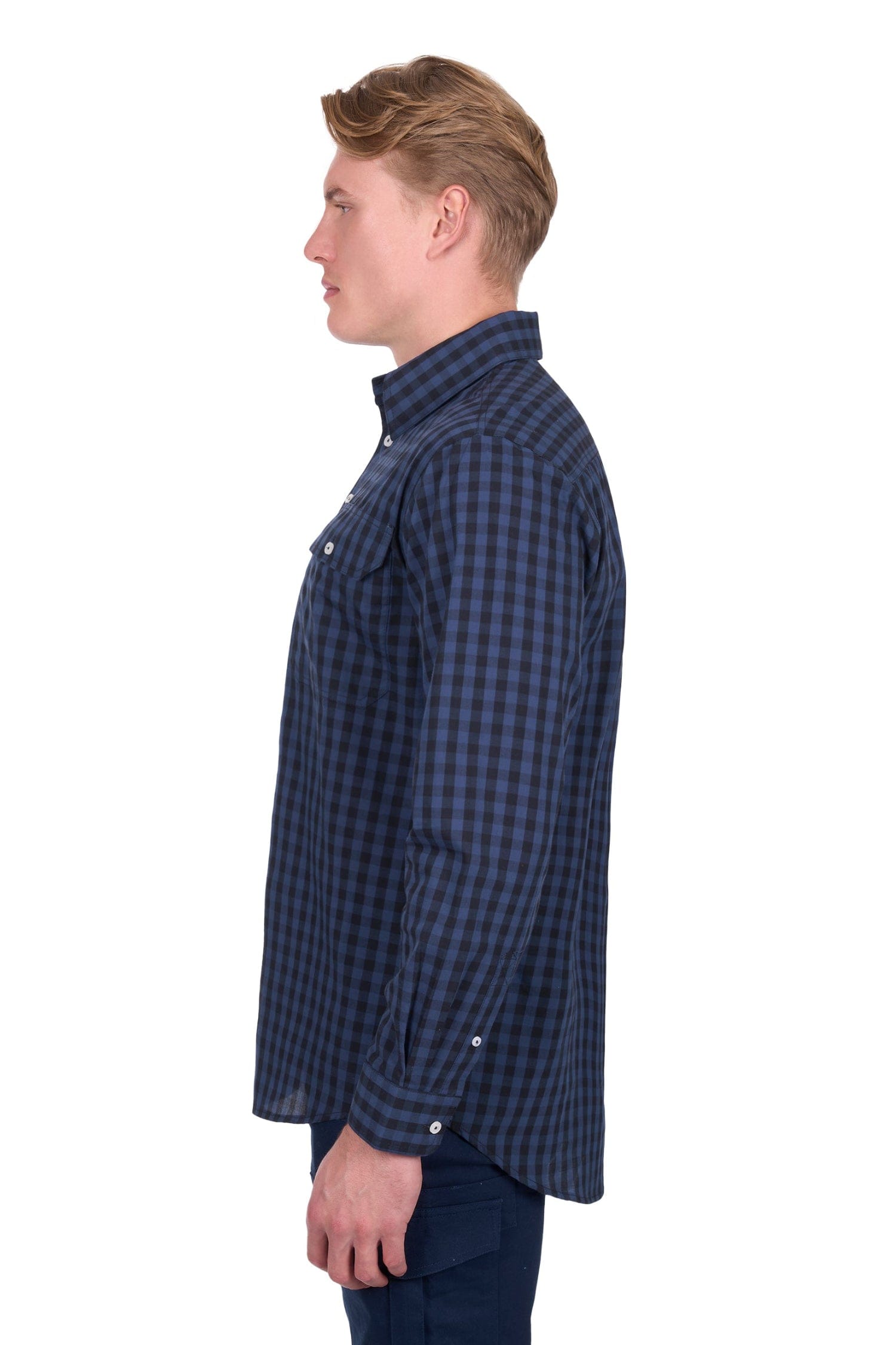 Hard Slog Mens Shirts Hard Slog Shirt Mens Nash Half-Button