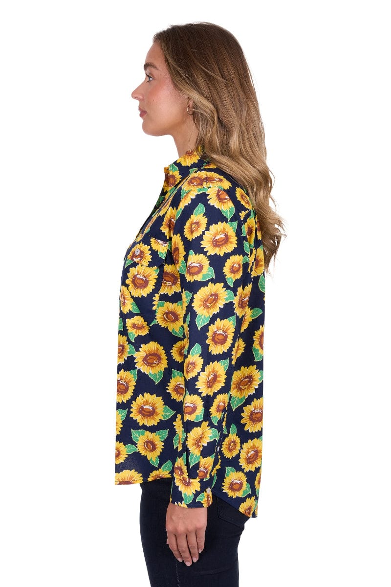 Hard Slog Womens Shirts Hard Slog Shirt Womens Ally 1/2 Button