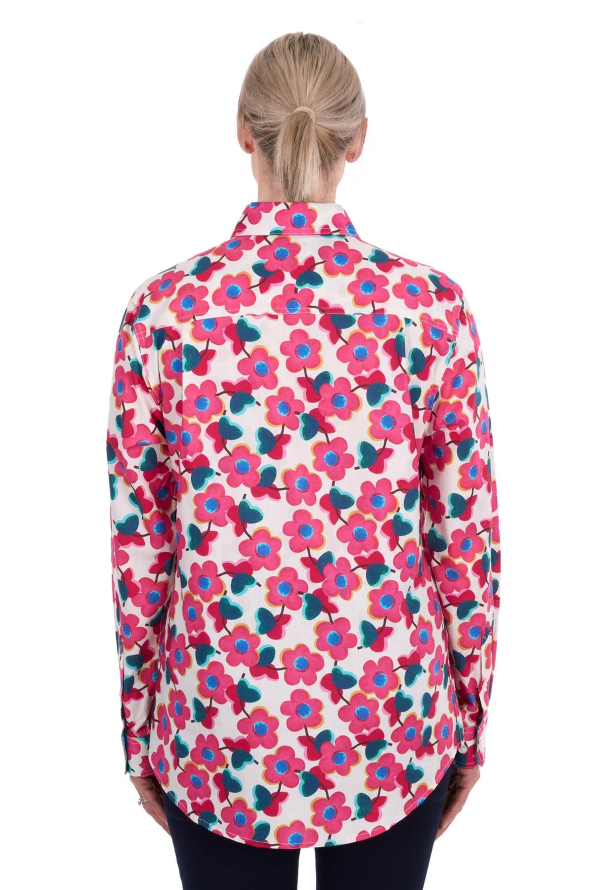 Hard Slog Womens Shirts Hard Slog Shirt Womens Lorri Half Button