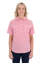 Hard Slog Womens Shirts Hard Slog Shirt Womens Raquel Half Button