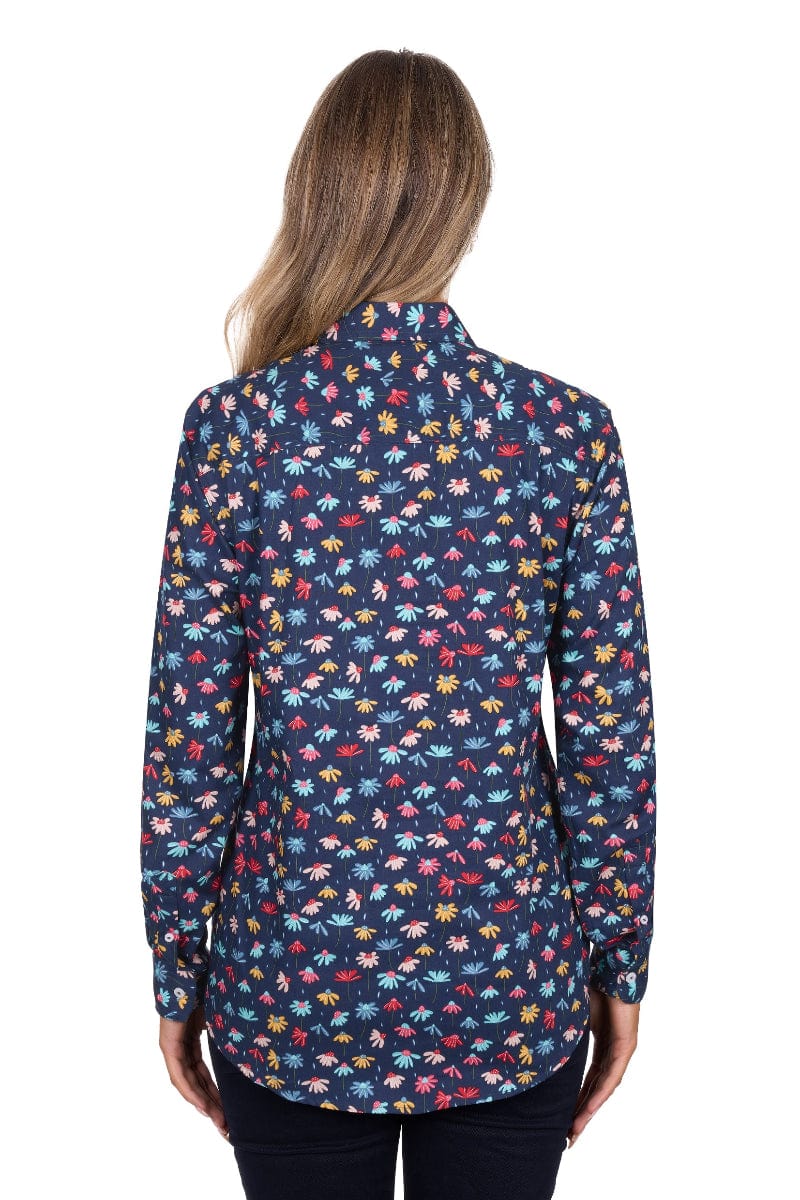 Hard Slog Womens Shirts Hard Slog Shirt Womens Tori 1/2 Button