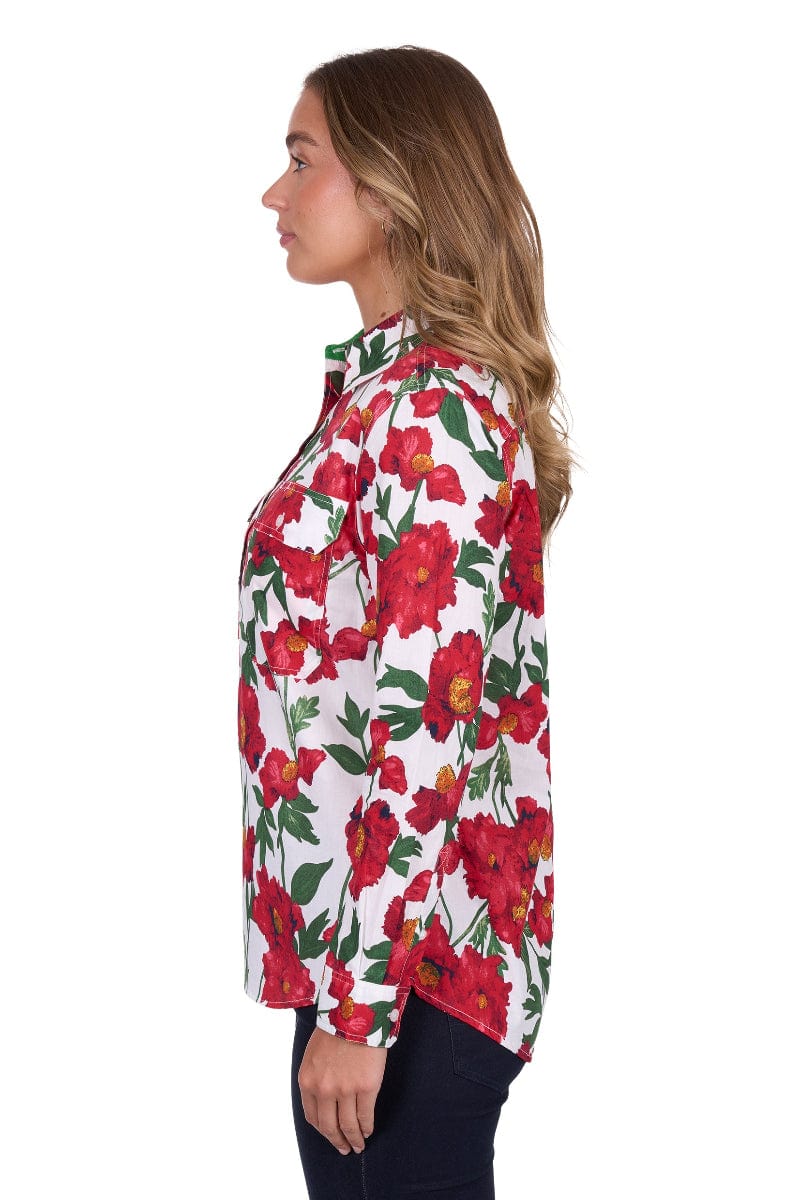 Hard Slog Womens Shirts Hard Slog Shirt Womens Zoe 1/2 Button