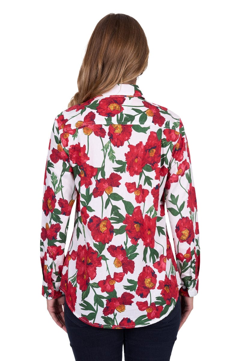 Hard Slog Womens Shirts Hard Slog Shirt Womens Zoe 1/2 Button