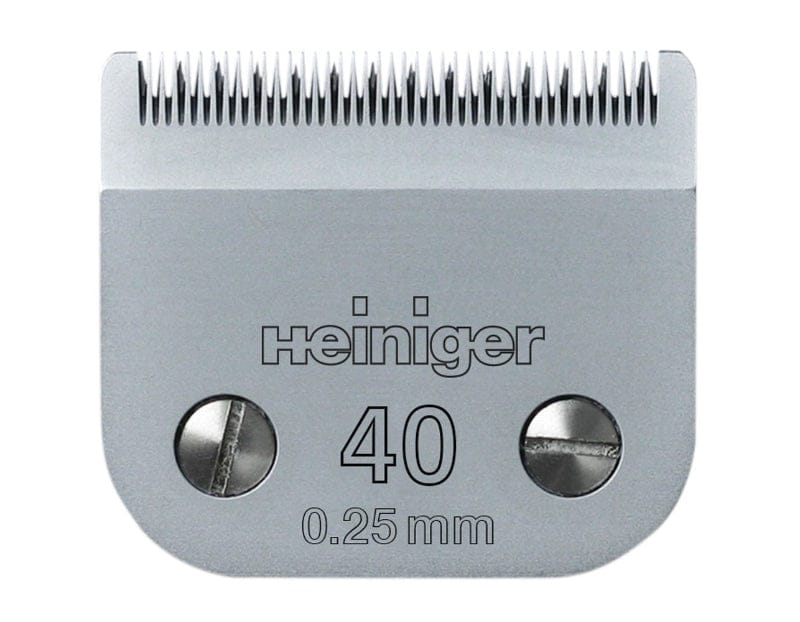 Heiniger Clipping - Trimming 40 Heiniger Clipper Blades (HEINIGERSMALLBLADES)