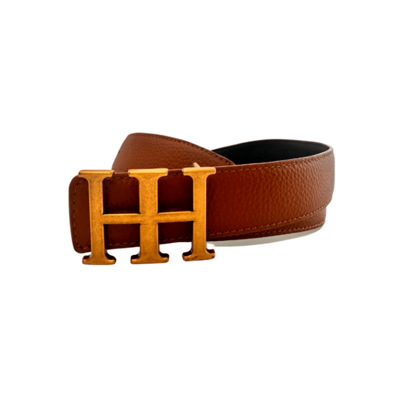 HH Equestrian Belt Accessories Hampton & Harlow Equestrian Leather Reversible Belt