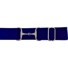 HH Equestrian Womens Belts Navy HH Equestrian Snaffle Belt Rose Gold