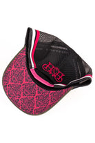 Hitchley and Harrow Caps Dark Olive/Black/Hot Pink Hitchley & Harrow Cap Trucker