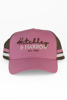 Hitchley and Harrow Caps Dusty Pink/Olive Green Hitchley & Harrow Cap Trucker