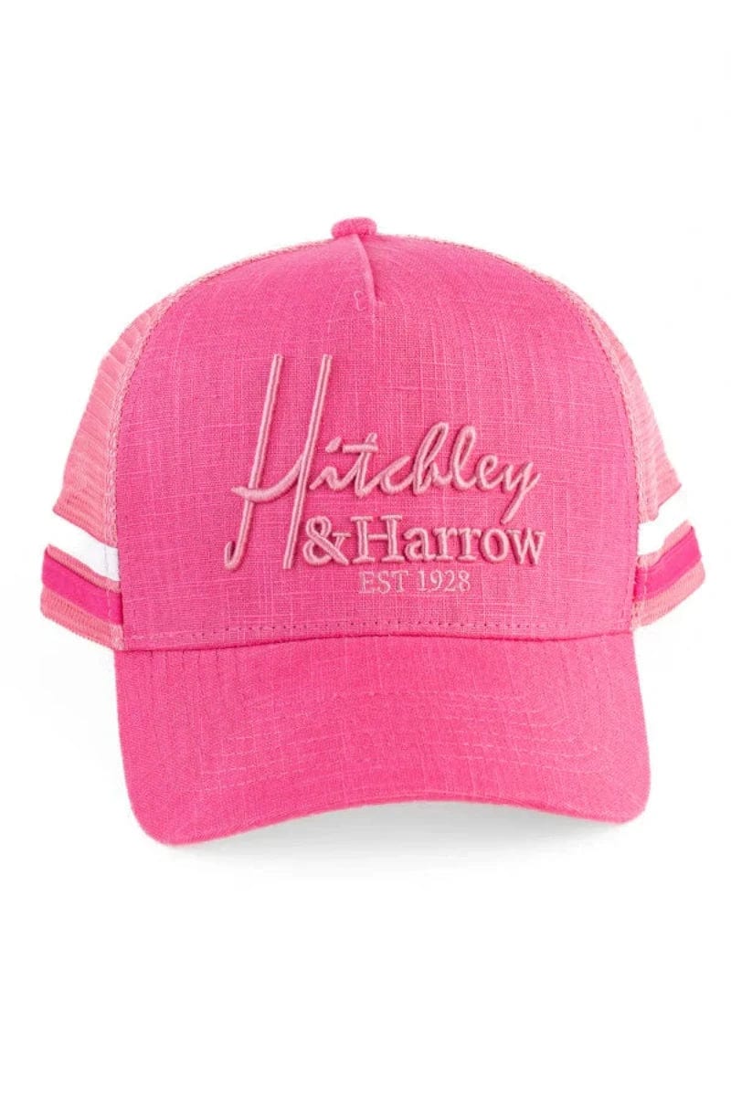 Hitchley and Harrow Caps Hitchley & Harrow Cap Trucker Hot Pink/Pale Pink