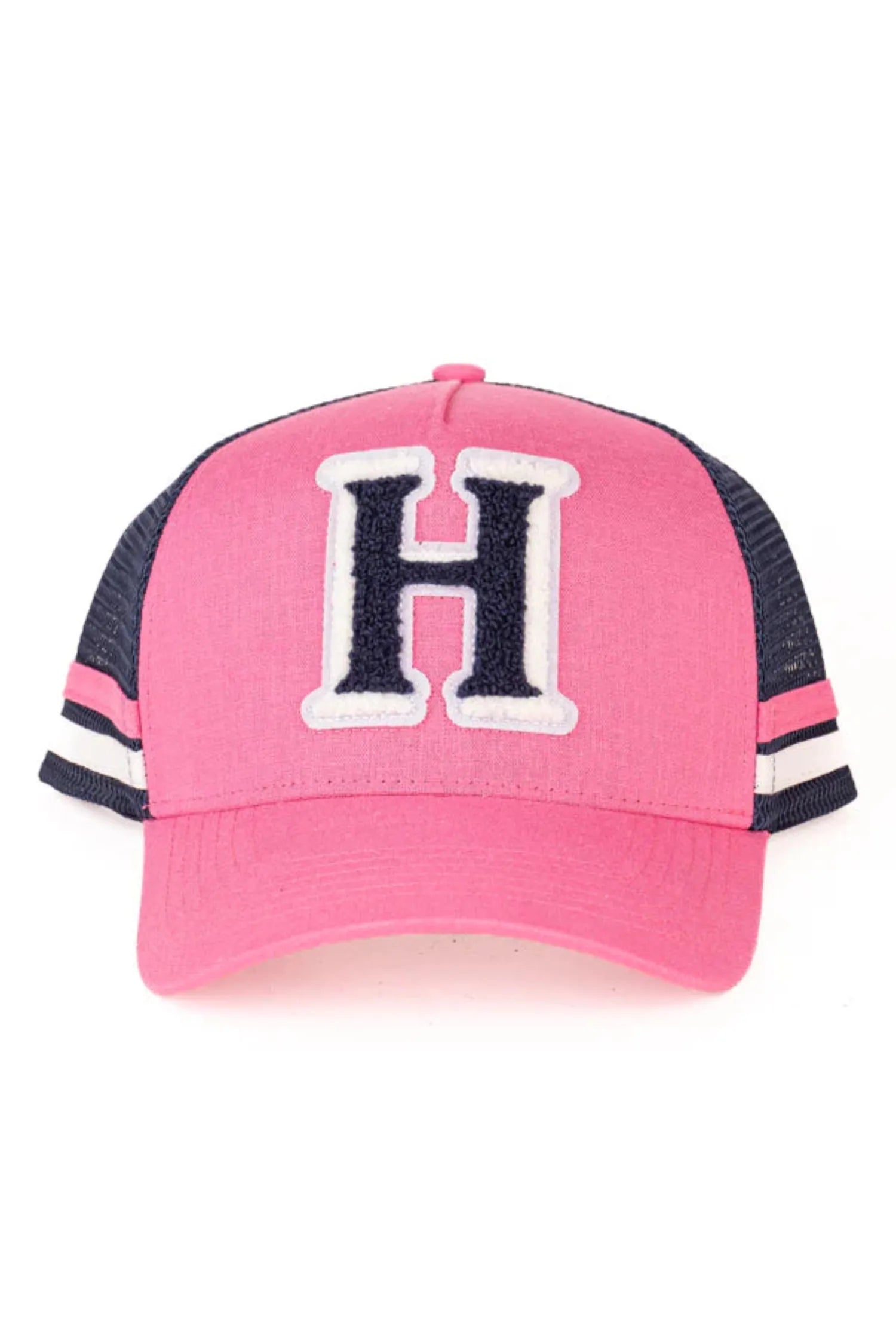 Hitchley and Harrow Caps Pink/Navy Hitchley & Harrow Cap Trucker Varsity