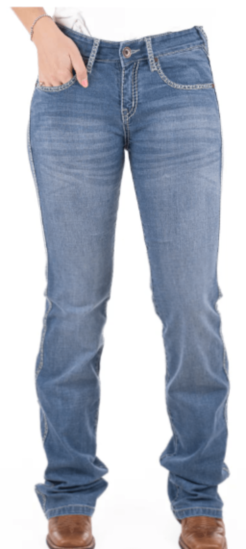 Hitchley and Harrow Womens Jeans Hitchley & Harrow Jeans Womens Comfort Cut High Rise Woodlands