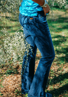 Hitchley and Harrow Womens Jeans Hitchley & Harrow Trousers Womens Texan Dark Stitch