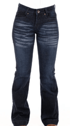 Hitchley and Harrow Womens Jeans Hitchley & Harrow Trousers Womens Texan Dark Stitch