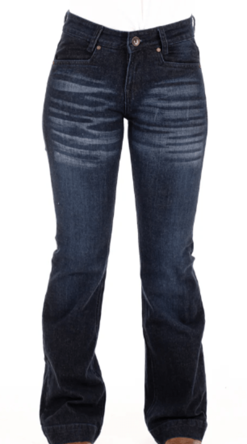 Hitchley and Harrow Womens Jeans Hitchley & Harrow Trousers Womens Texan Dark Stitch