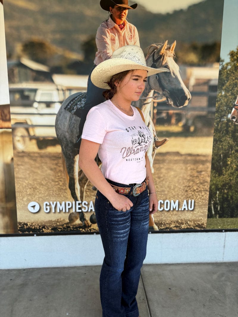 Hitchley and Harrow Womens Jeans Hitchley & Harrow Trousers Womens Texan Dark Stitch