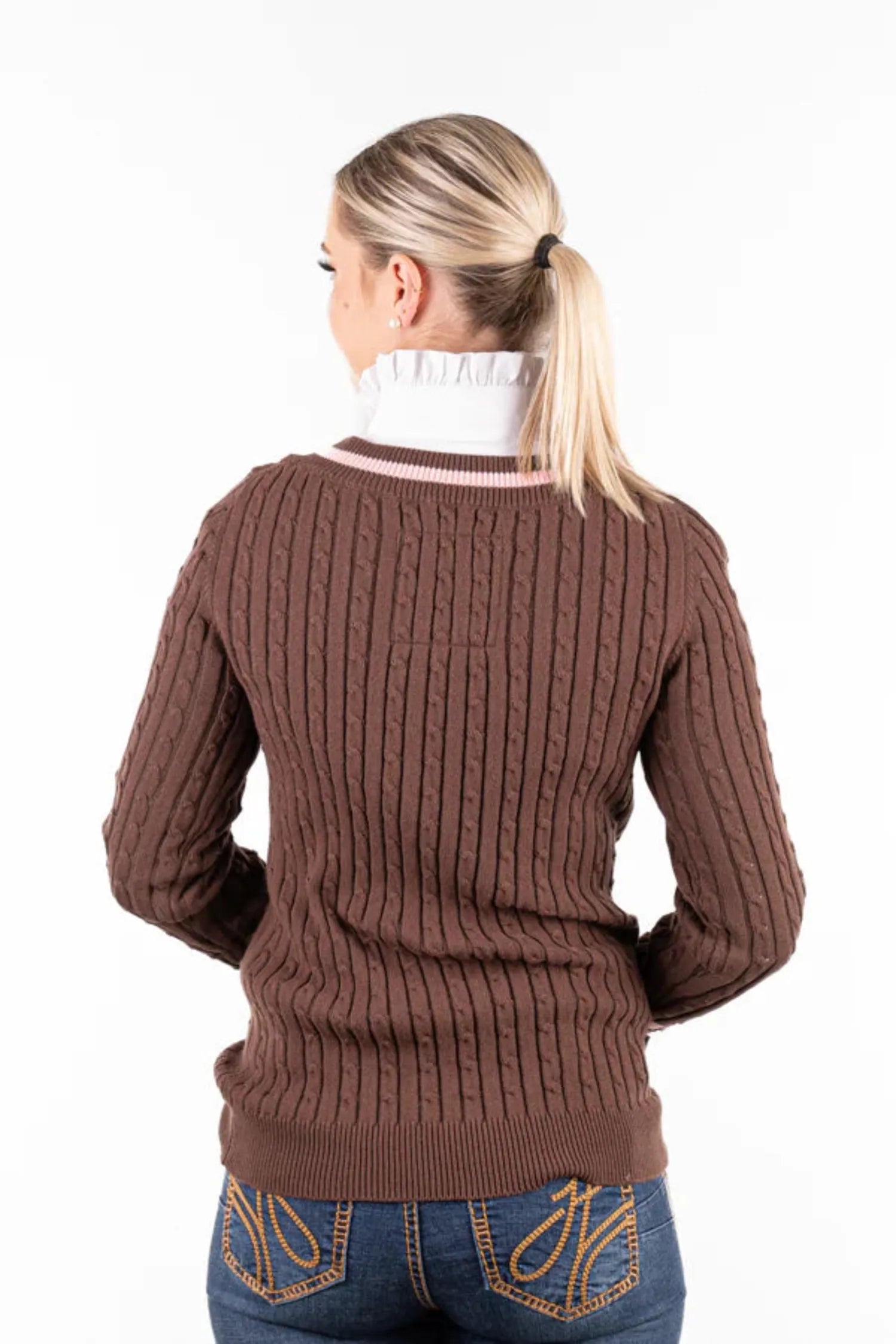 Hitchley and Harrow Womens Jumpers- Jackets - Vests Hitchley & Harrow Jumper Womens Winter Collection Knit