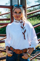 Hitchley and Harrow Womens Shirts 2XS / White Hitchley & Harrow Shirt Womens LC Collection