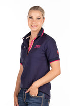 Hitchley and Harrow Womens Shirts Hitchley & Harrow Polo Womens Loose Fit