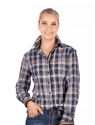 Hitchley and Harrow Womens Shirts Hitchley & Harrow Shirt Womens Fitted Check