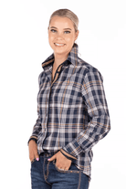 Hitchley and Harrow Womens Shirts Hitchley & Harrow Shirt Womens Fitted Check