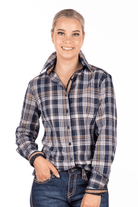 Hitchley and Harrow Womens Shirts Hitchley & Harrow Shirt Womens Fitted Check