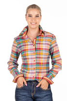 Hitchley and Harrow Womens Shirts Hitchley & Harrow Shirt Womens Fitted Check