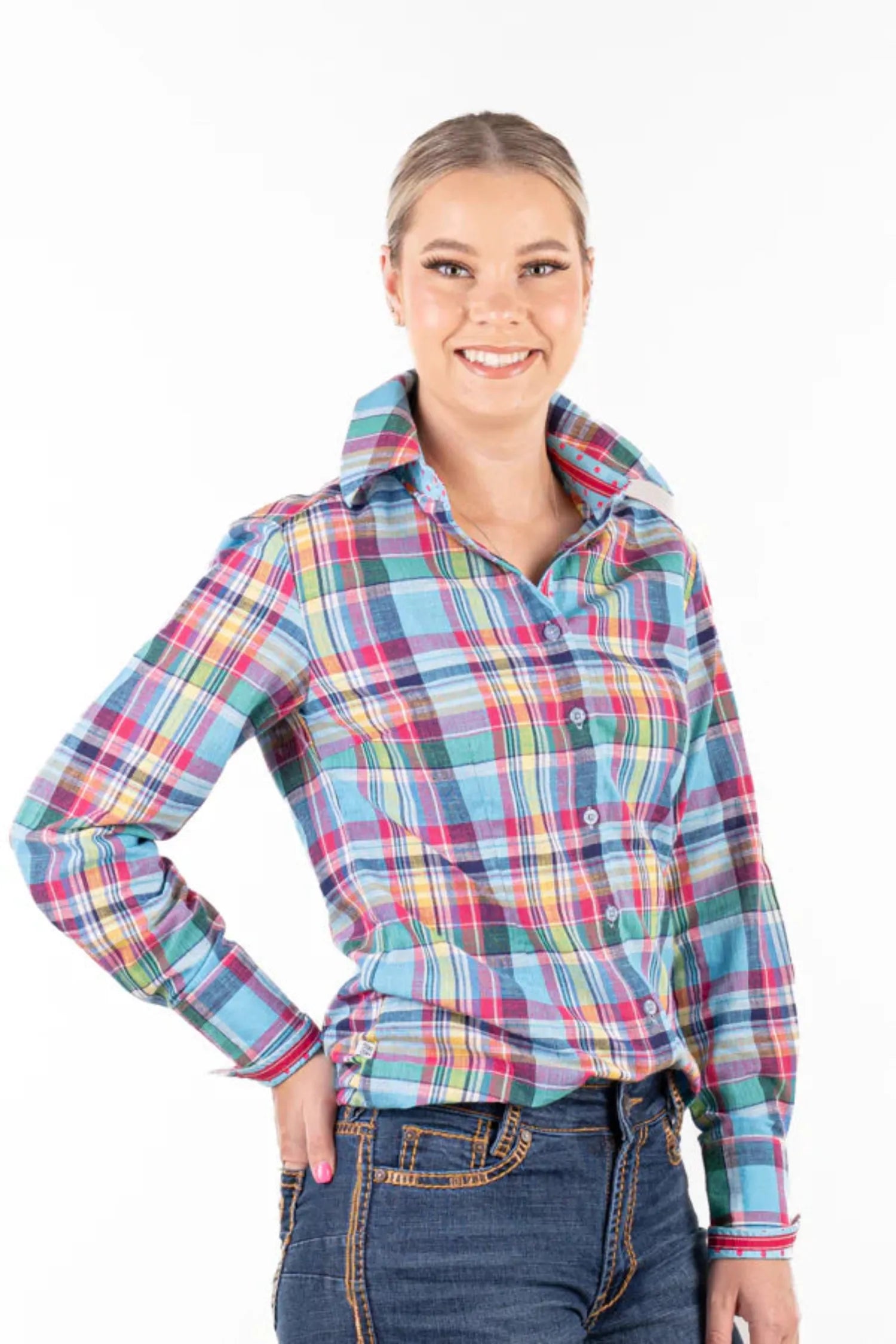 Hitchley and Harrow Womens Shirts Hitchley & Harrow Shirt Womens Fitted Ranch Range