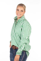 Hitchley and Harrow Womens Shirts Hitchley & Harrow Shirt Womens Gingham Check