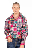 Hitchley and Harrow Womens Shirts Hitchley & Harrow Shirt Womens Loose Fit Check