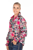 Hitchley and Harrow Womens Shirts Hitchley & Harrow Shirt Womens Loose Fit Check