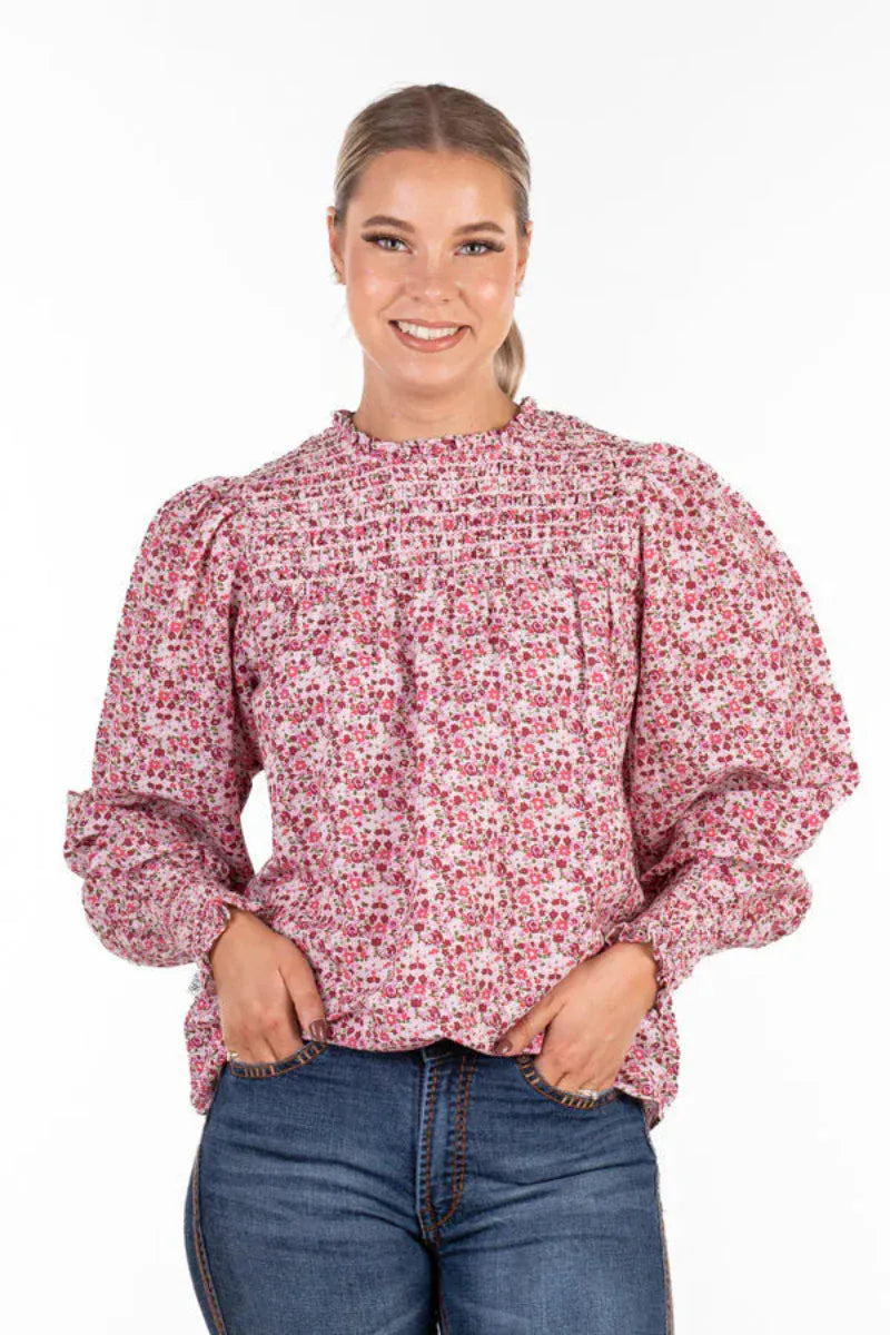 Hitchley and Harrow Womens Shirts Hitchley & Harrow Top Womens Floral