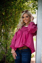 Hitchley and Harrow Womens Shirts Hitchley & Harrow Top Womens Linen