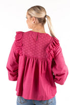 Hitchley and Harrow Womens Shirts Hitchley & Harrow Top Womens Linen