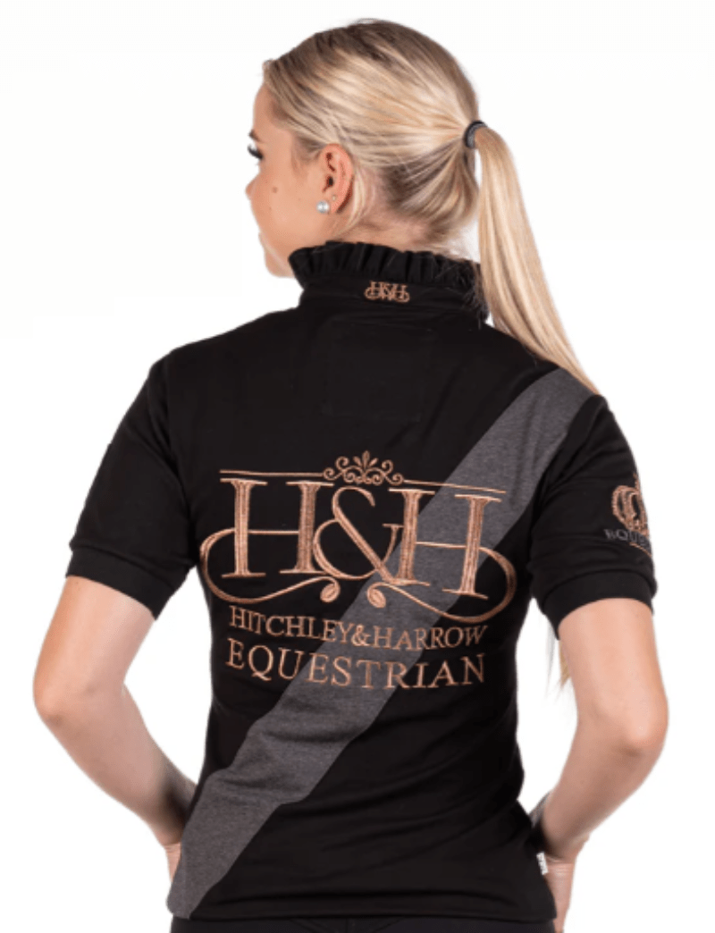 Hitchley and Harrow Womens Tops Hitchley & Harrow Polo Womens Equestrian Collection Fitted