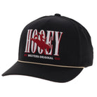 Hooey Caps Black Hooey Cap Trucker Wild Ride