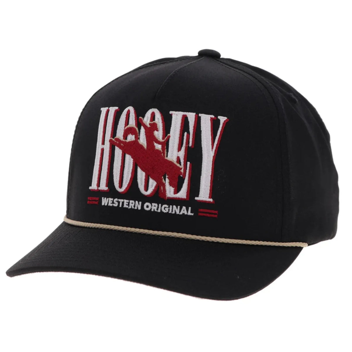 Hooey Caps Black Hooey Cap Trucker Wild Ride