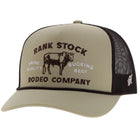 Hooey Caps Tan/Brown Hooey Cap Trucker Rank Stock