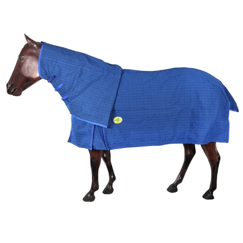Horse Master Winter Horse Rugs 4ft6 / Blue HorseMaster Combo Unlined Canvas