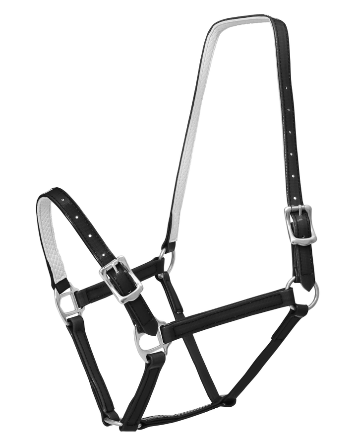 Horse Sense Halters Pony / Black Horse Sense PVC Pony Halter