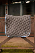 Horze English Saddle Pads Full / Grey Horze Navajo Dressage Saddle Pad (17452)