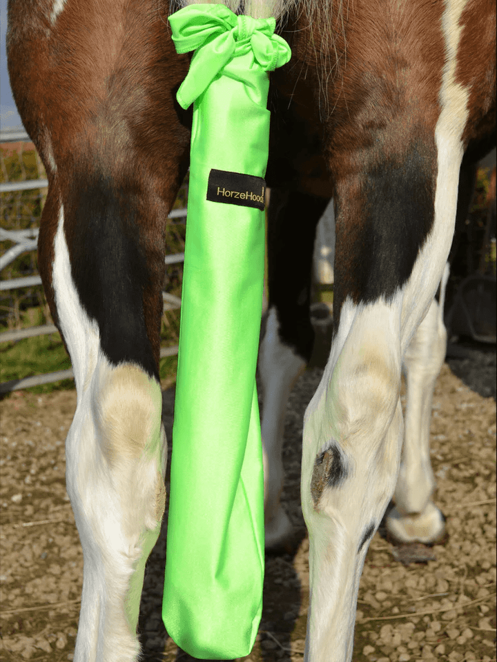 Horze Hoods Horse Rug Accessories Lime Horzehood Lycra Tailbag