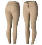 Horze Womens Jodhpurs & Breeches 08 / Beige Horze Breeches Ladies Daniela Full Seat