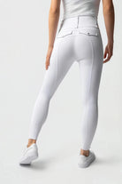 Horze Womens Jodhpurs - Breeches 08 / White Horze Tights Womens Anya Full Grip